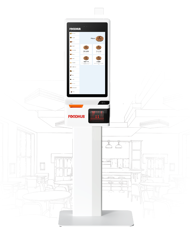 Self ordering kiosk